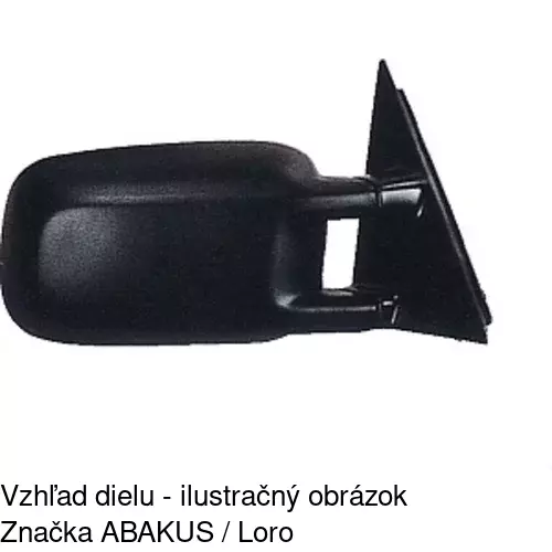 Vonkajšie zrkadlo POLCAR 9546512E - obr. 4