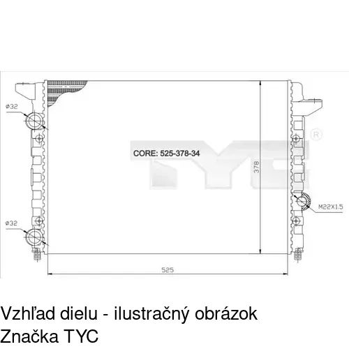 Chladiče vody POLCAR 954708A4