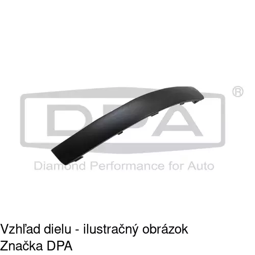 Lišta nárazníka 954907-8 /POLCAR/ - obr. 1