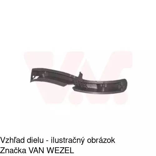 Držiak nárazníka POLCAR 95550796 - obr. 1