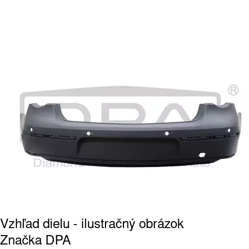 Zadný nárazník 955596-1 /POLCAR/ - obr. 2