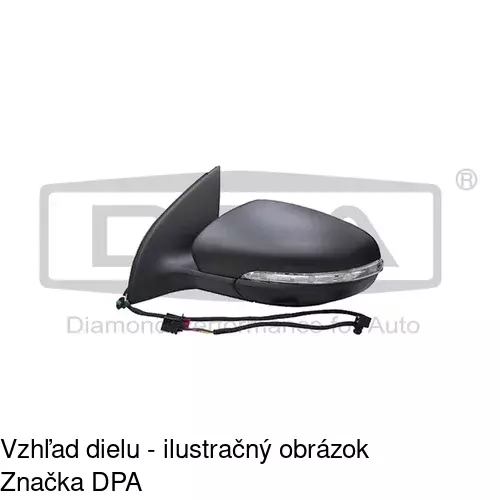 Vonkajšie zrkadlo POLCAR 9563515E - obr. 5