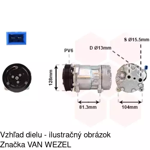 Kompresor AC POLCAR 9567KS-2 - obr. 5