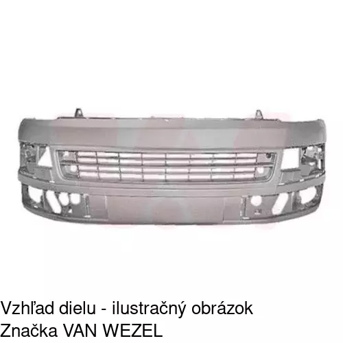 Predný nárazník 95690711 /POLCAR/