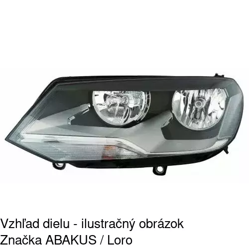 Hlavný reflektor POLCAR 958210-H