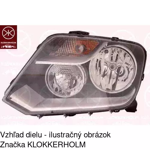 Hlavný reflektor POLCAR 95P110-E