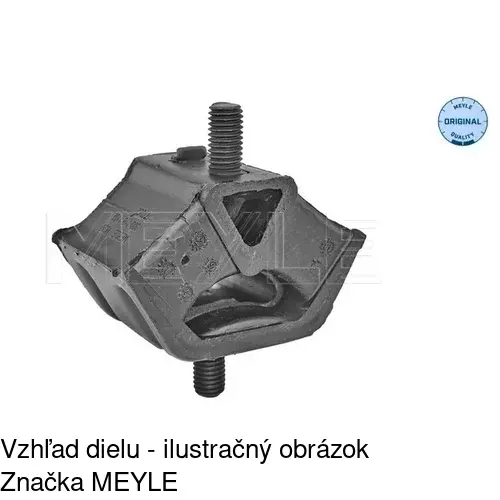 Silentblok motora POLCAR BM-EM008 - obr. 1