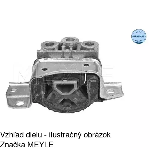 Silentblok motora POLCAR FI-EM043 - obr. 2