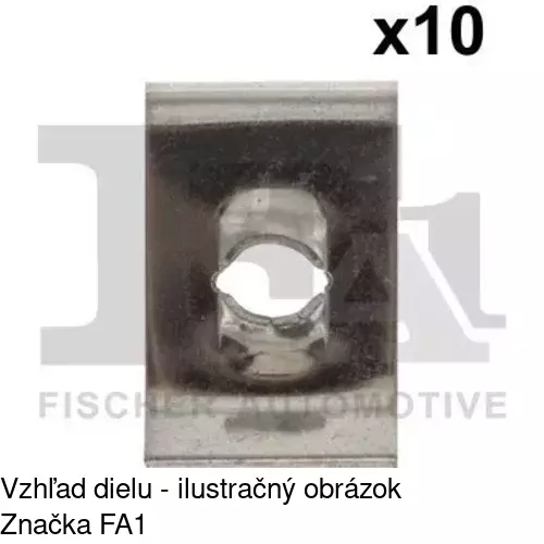 Montážny plech POLCAR RX16035