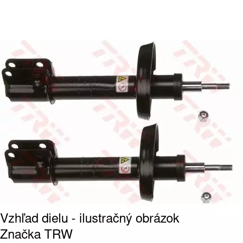 Plynový tlmič POLCAR S010260G - obr. 2