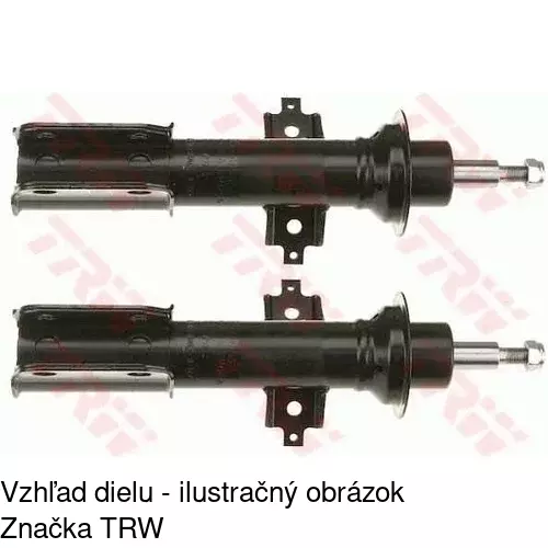 Plynový tlmič POLCAR S010386G - obr. 1