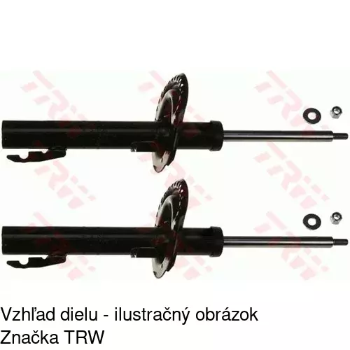 Plynový tlmič POLCAR S010498G - obr. 2