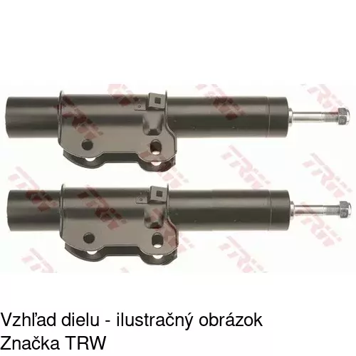 Plynový tlmič POLCAR S010536G - obr. 2