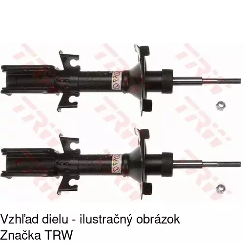 Plynový tlmič POLCAR S011356G - obr. 1