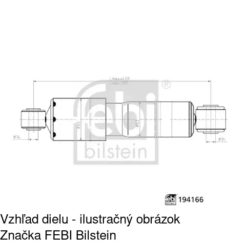 Plynový tlmič POLCAR S011460G - obr. 1