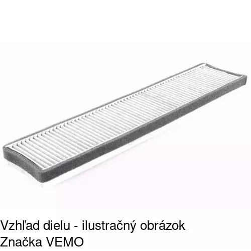 Kabínový filter s uhlíkom POLCAR S11-1021 - obr. 1