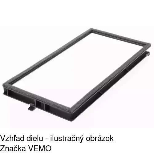 Kabínový filter s uhlíkom POLCAR S11-1057 - obr. 1