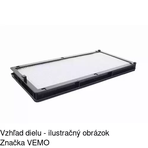 Kabínový filter s uhlíkom POLCAR S11-1057 - obr. 3