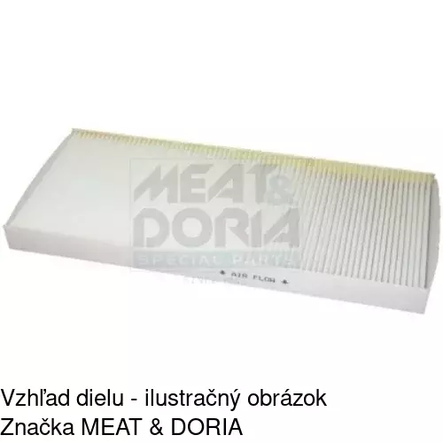 Kabínový filter s uhlíkom POLCAR S11-1083 - obr. 3