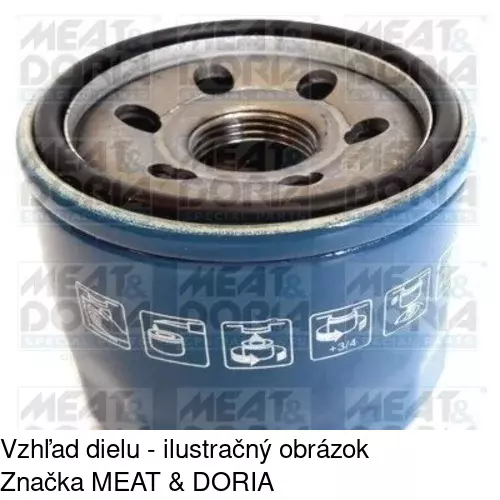 Olejový filter POLCAR S11-3003 - obr. 4