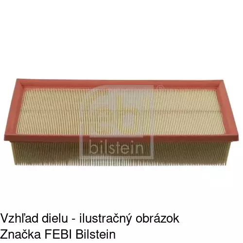 Vzduchový filter POLCAR S11-4002 - obr. 1