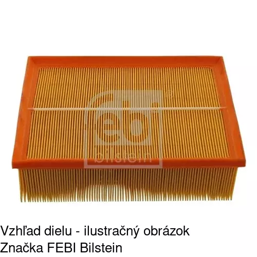 Vzduchový filter POLCAR S11-4025 - obr. 1