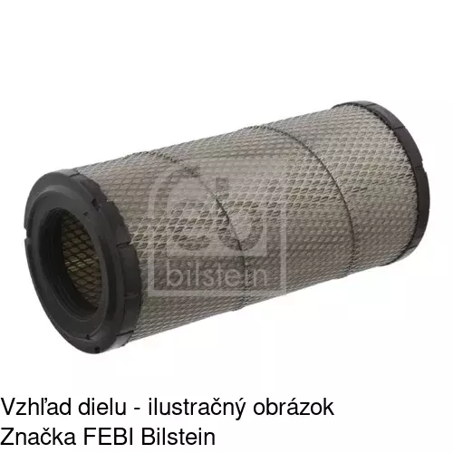 Vzduchový filter POLCAR S11-4054 - obr. 1