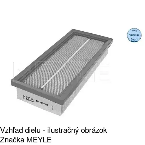 Vzduchový filter POLCAR S11-4107 - obr. 2