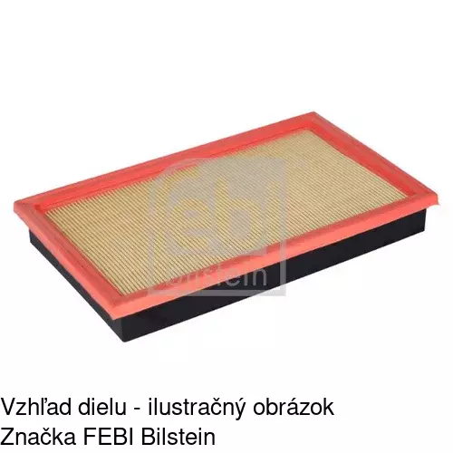 Vzduchový filter POLCAR S11-4133 - obr. 1