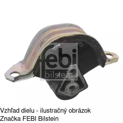 Silentblok motora POLCAR S2255010