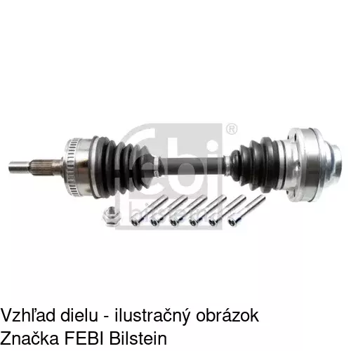 Vonkajší kĺb POLCAR S40-1052 - obr. 3