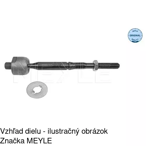 Tyč riadenia POLCAR S6027032 - obr. 2