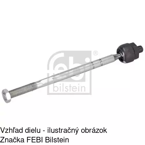 Tyč riadenia POLCAR S6032024 - obr. 2