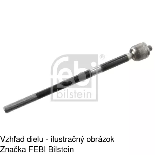 Tyč riadenia POLCAR S6032036 - obr. 1