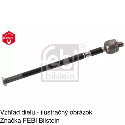 Tyč riadenia POLCAR S6050017 - obr. 3