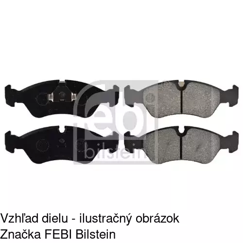 Brzdové dosky POLCAR S70-0016 - obr. 4