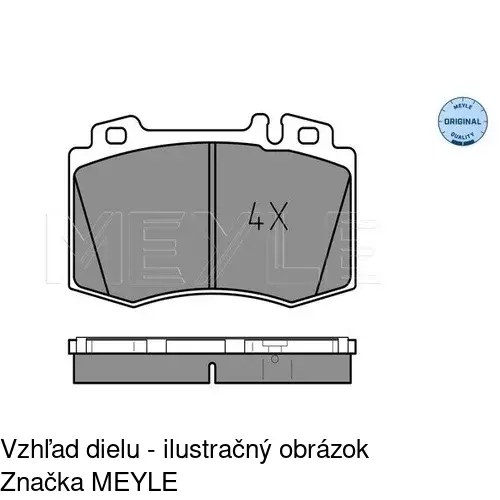 Brzdové dosky POLCAR S70-0153 - obr. 5