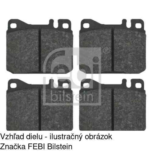 Brzdové dosky POLCAR S70-0171 - obr. 4