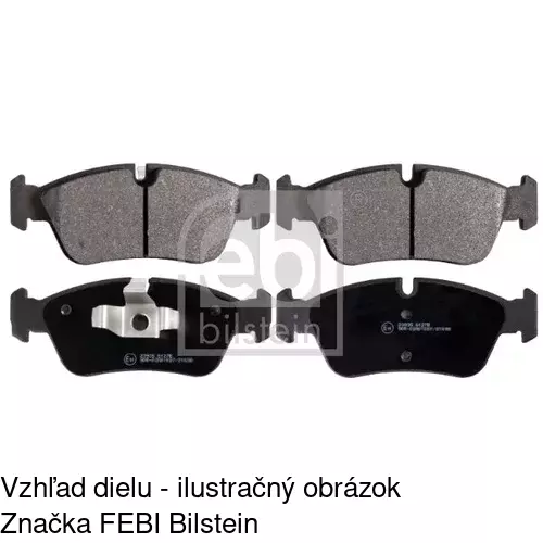 Brzdové dosky POLCAR S70-0244 - obr. 4