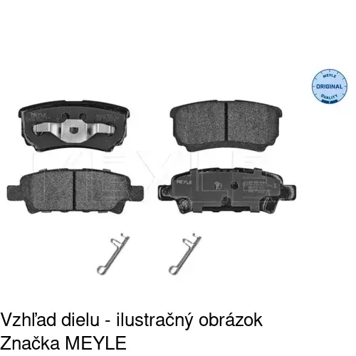 Brzdové dosky POLCAR S70-0247 - obr. 4