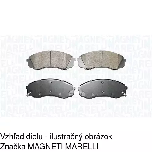 Brzdové dosky POLCAR S70-0287 - obr. 5