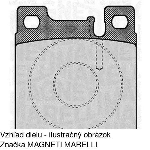 Brzdové dosky POLCAR S70-0290 - obr. 3