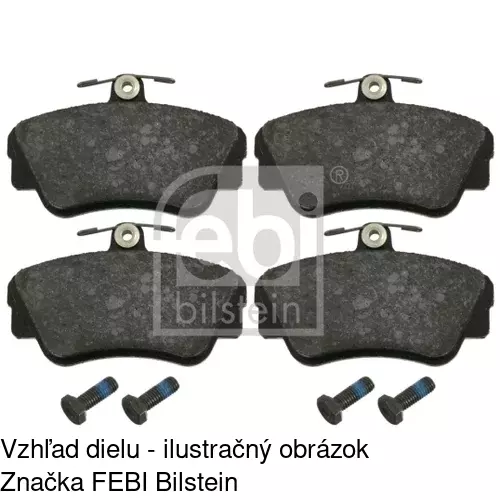 Brzdové dosky POLCAR S70-0403