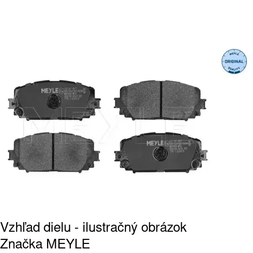 Brzdové dosky POLCAR S70-0502 - obr. 4