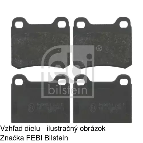 Brzdové dosky POLCAR S70-1085 - obr. 5