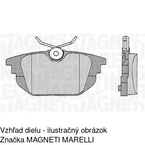 Brzdové dosky POLCAR S70-1238 - obr. 5