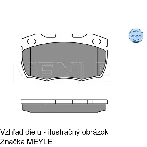 Brzdové dosky POLCAR S70-1239 - obr. 5