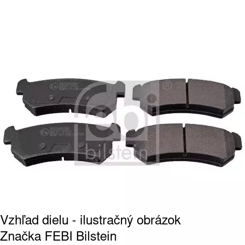 Brzdové dosky POLCAR S70-1352 - obr. 5