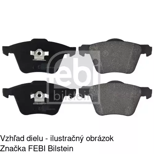 Brzdové dosky POLCAR S70-1355 - obr. 4