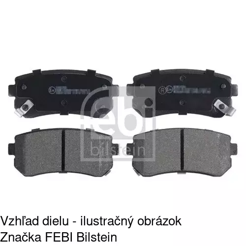 Brzdové dosky POLCAR S70-1445 - obr. 5